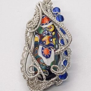 Venetian Bead Pendant