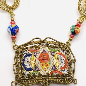 Tribal Queen Beaded Necklace
