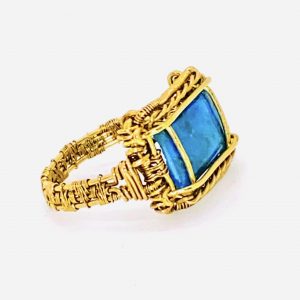 Czechoslovakia Blue Ring