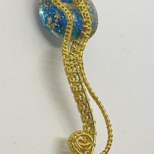 Blue Marble Sphere Pendant